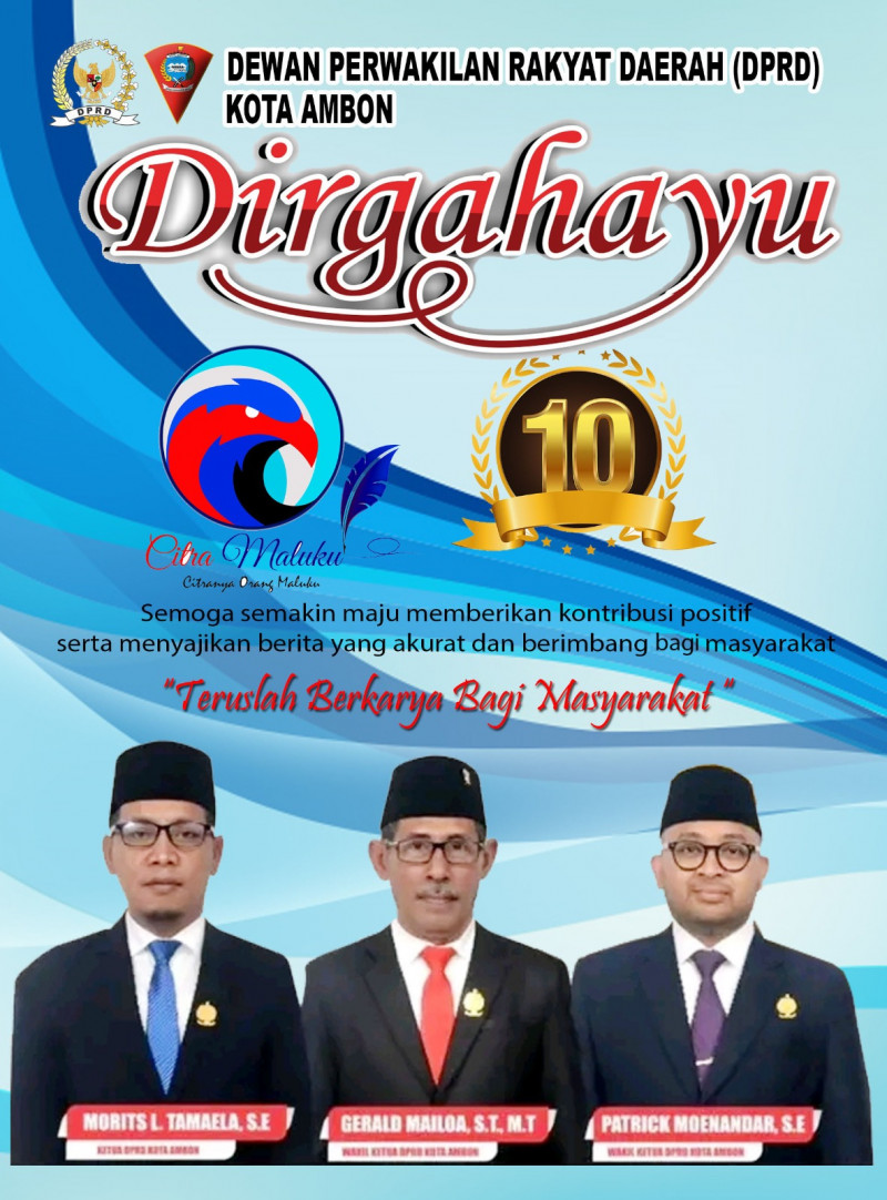 HUT Media Citra Maluku Ke-10