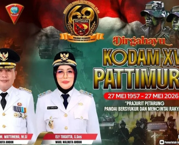 Dirgahayu KODAM XVI Pattimura