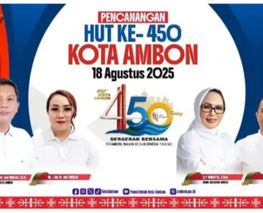 Pencanangan HUT Kota Ambon