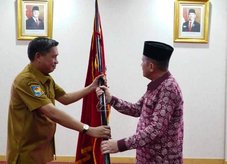 Pemkot Ambon Menyerahkan Sekaligus Melepaskan 13 Peserta STQH XXVII Tingkat Provinsi