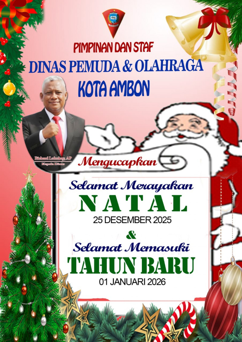 Selamat Natal 2025 dan Tahun Baru 2026
