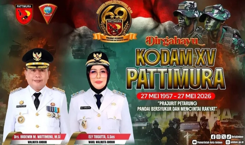 Dirgahayu KODAM XVI Pattimura