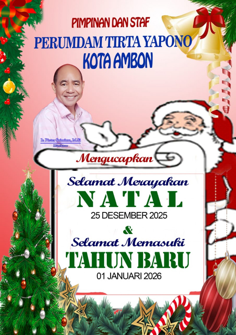 Selamat Natal 2025 dan Tahun Baru 2026