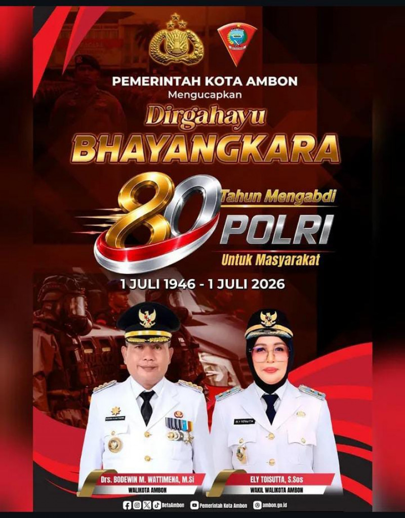 Dirgahayu Bhayangkara ke- 80