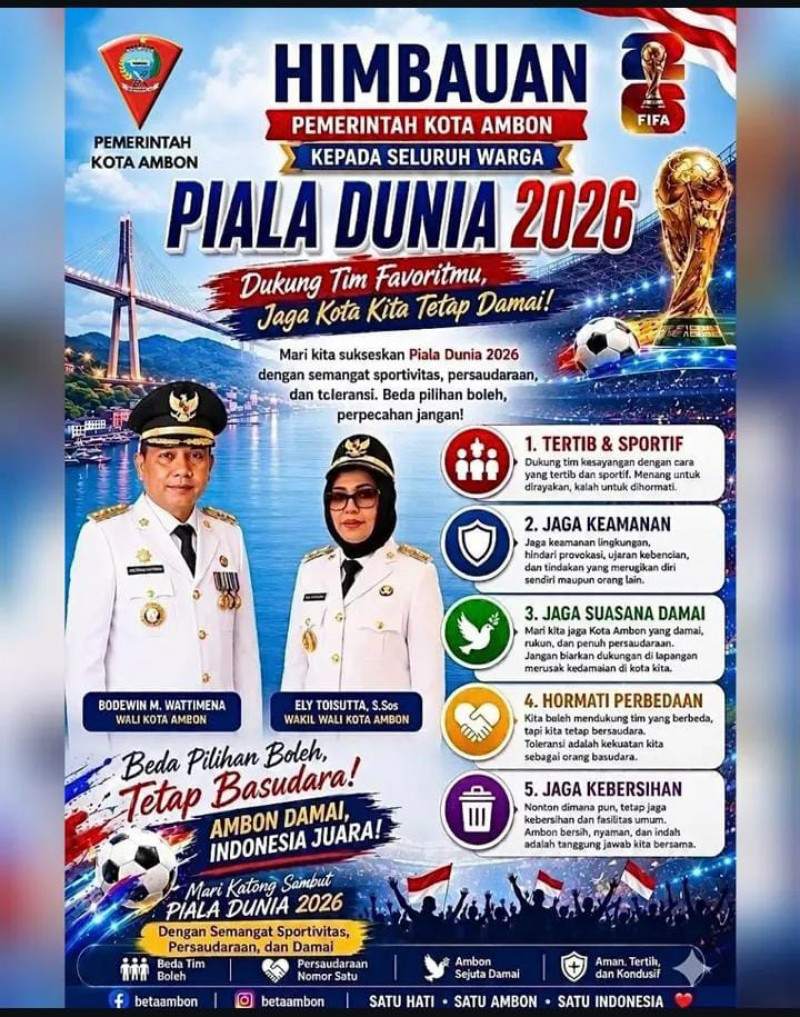 Himbauan Pemkot Ambon