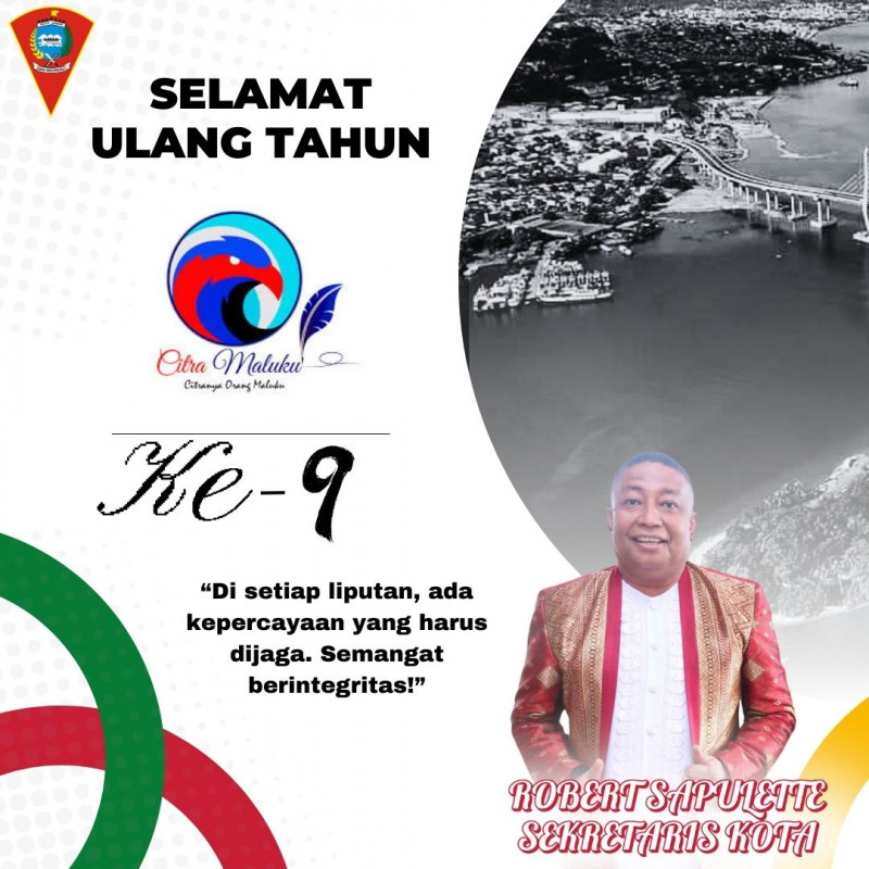 Ucapan HUT Media Citra Maluku