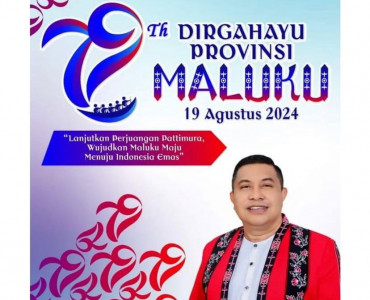 HUT Provinsi Maluku 19 Agustus 2024