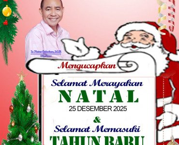 Selamat Natal 2025 dan Tahun Baru 2026