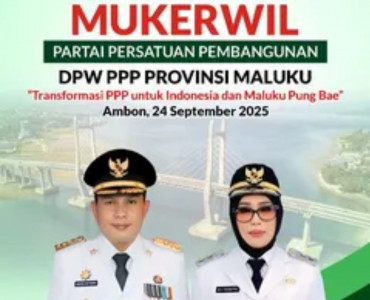 Selamat dan Sukses Musyawara Wilayah MUKERWIL DPW PPP