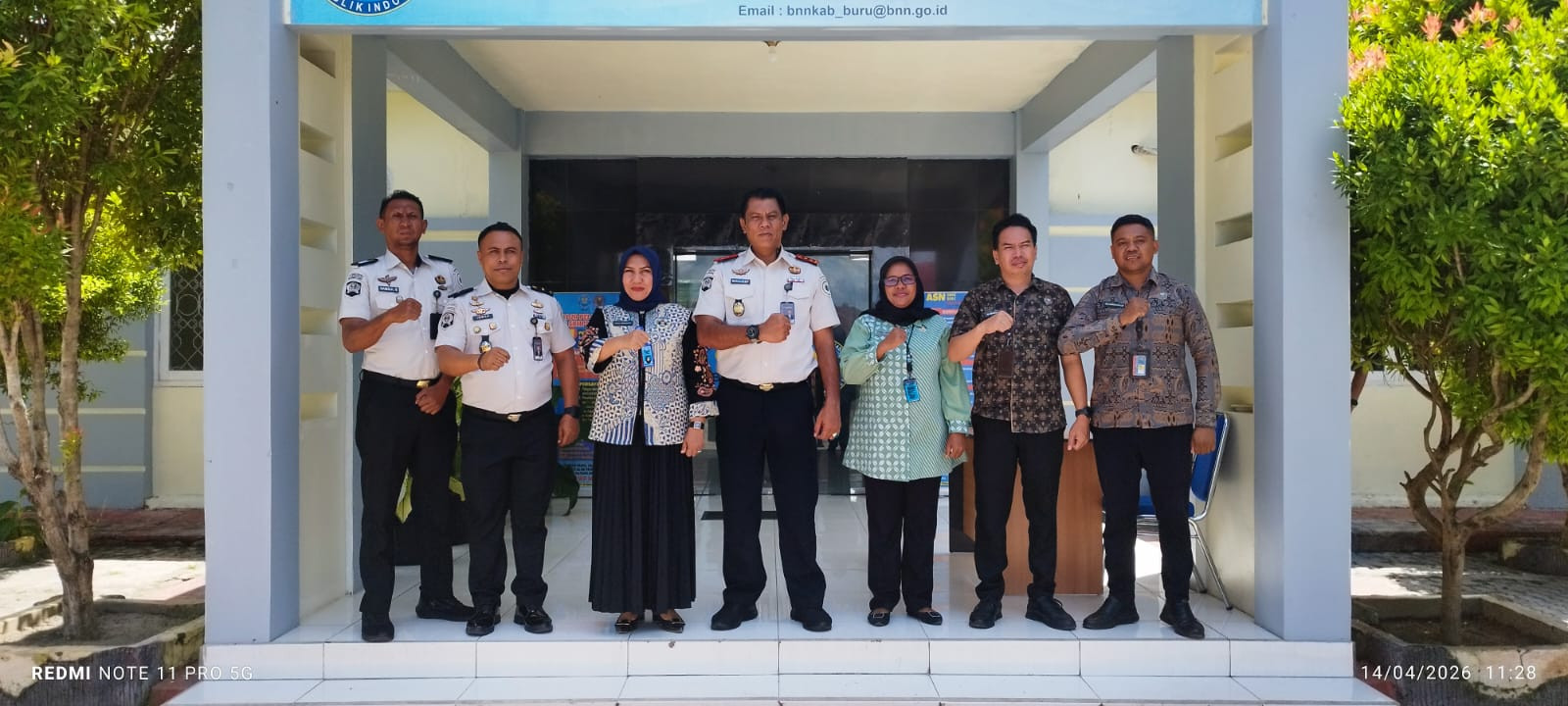 Lapas Namlea Perkuat Sinergi dengan BNN Buru dalam Pemberantasan Narkoba