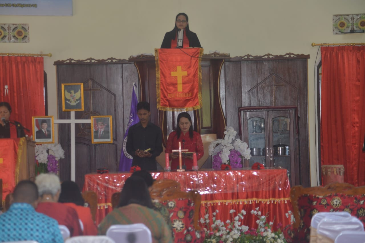 Jemaat GPM Passo Utara Melaksanakan Panggilan Gereja Dalam Sidang Jemaat Ke- 8 Tahun 2025