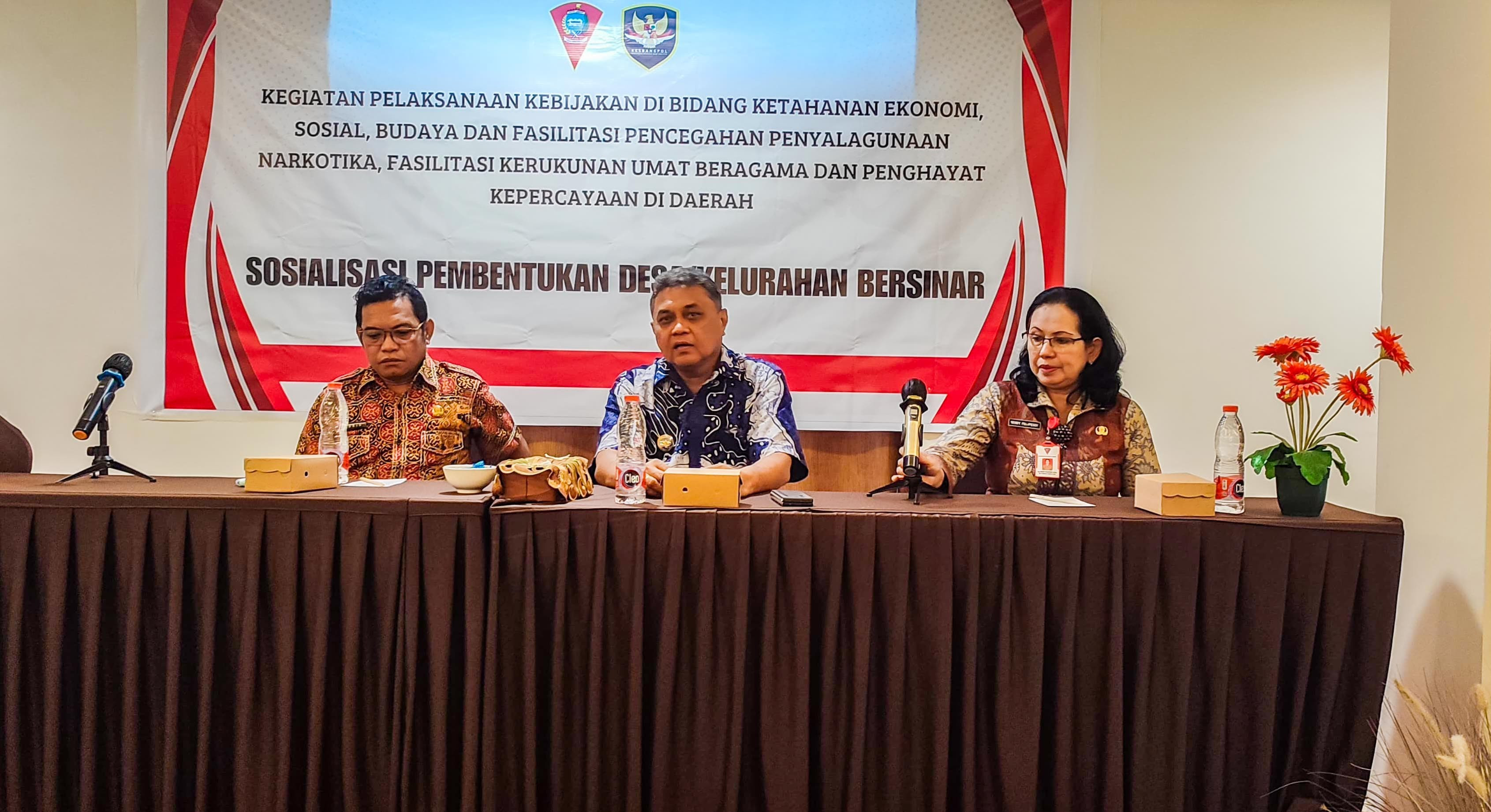 Pemkot Gelar Sosialisasi Pembentukkan Kelurahan/Desa Bersinar