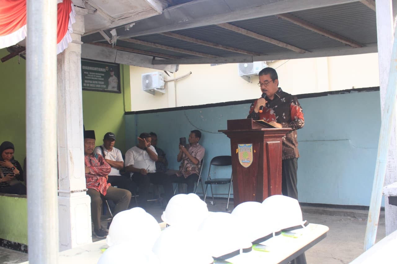 Gubernur Maluku Tekankan Peningkatan Kualitas Hidup Masyarakat Lewat Peletakan Batu Pertama Penataan Kawasan Kumuh