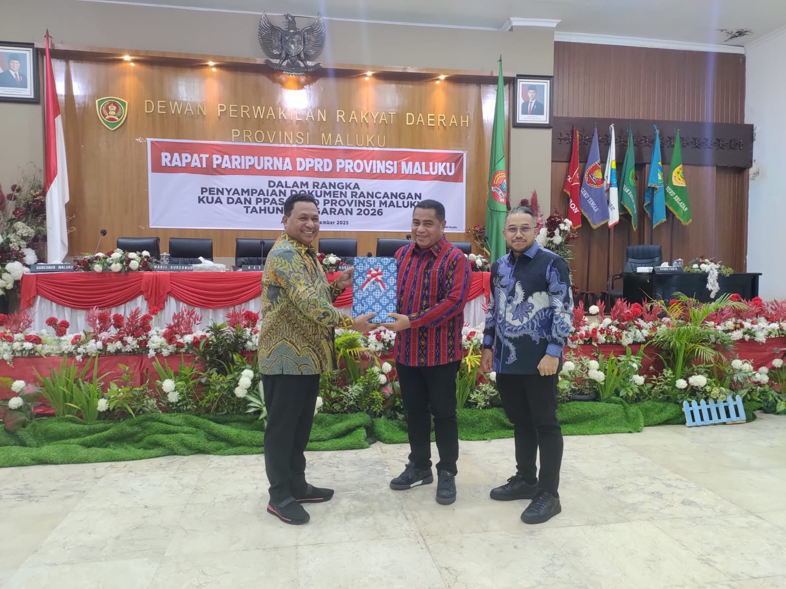 WAGUB Sampaikan Rancangan KUA-PPAS Tahun 2026 Di Rapat Paripurna DPRD