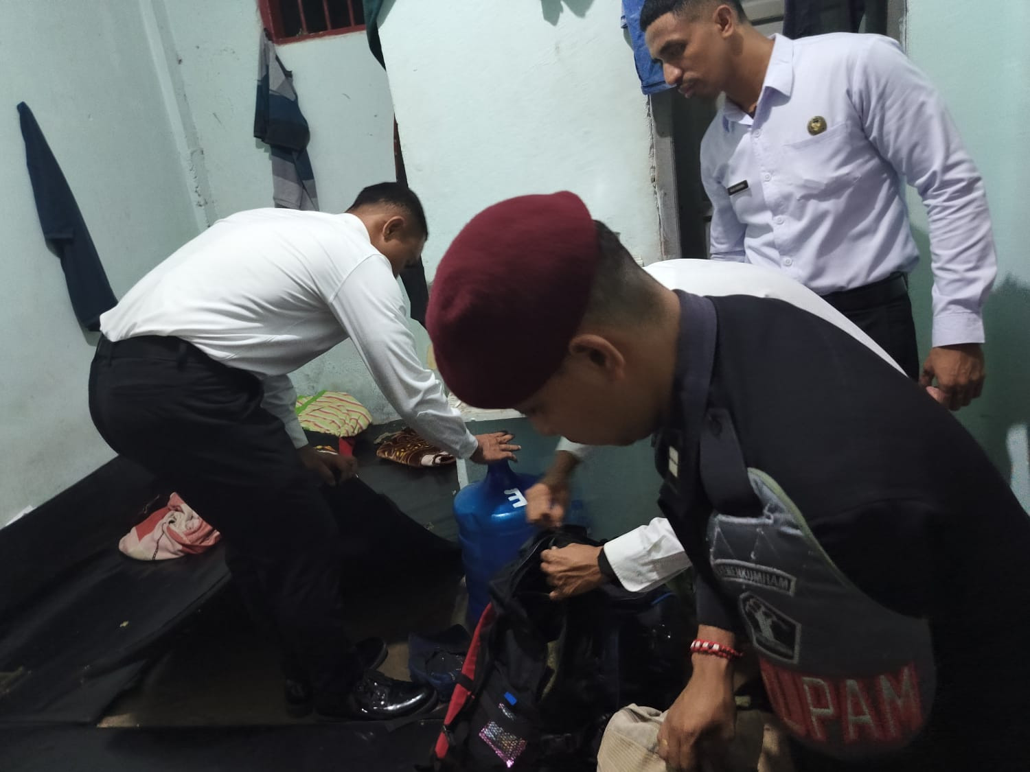 Pastikan Stabilitas Kamtib, Lapas Wahai Gandeng Polsek Gelar One Week One Raid