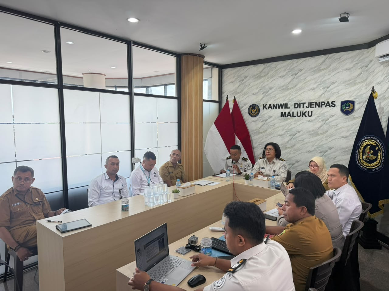 Ditjenpas Maluku Perkuat Kolabarasi Lintas Sektor,Dukung Reintegrasi Klien