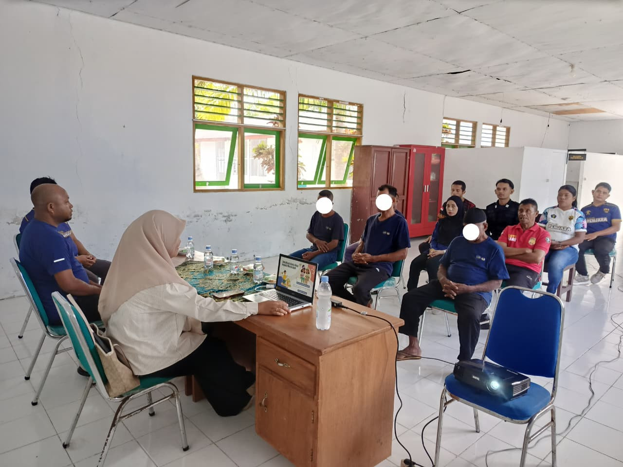 Lapas Geser Gandeng Puskesmas Perawatan Geser Edukasi Warga Binaan Cegah Hantavirus