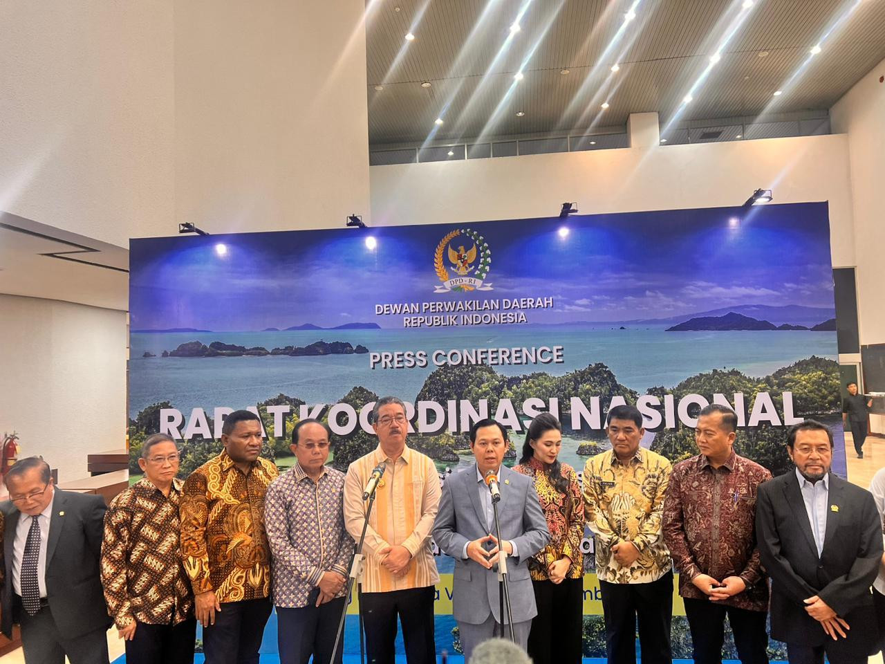 Gubernur Maluku Dorong Akselerasi Pembahasan RUU Daerah Kepulauan pada Rakornas DPD RI