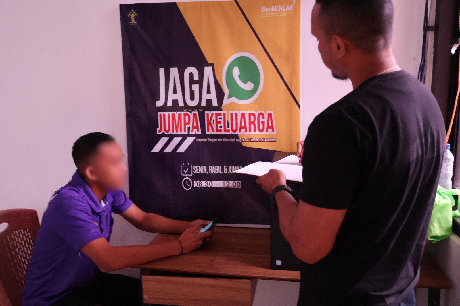 Layanan JAGA LPKA Ambon Perkuat Ikatan Anak Binaan dengan Keluarga