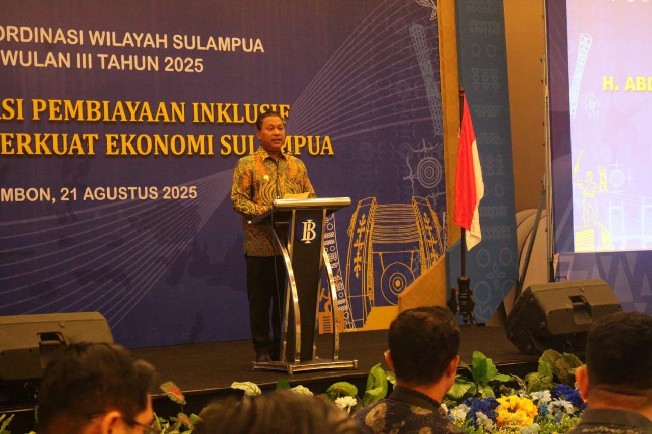 Tercatat Sebesar 6,53 Persen Pertumbuhan Ekonomi, Kata Wagub Saat Membuka Rakorwil Sulampua Triwulan III Tahun 2025