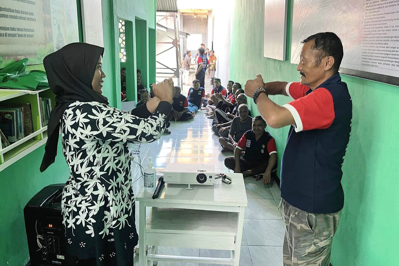 Lapas Wahai Sosialisasikan PHBS Bagi Warga Binaan, Ciptakan Lingkungan Sehat