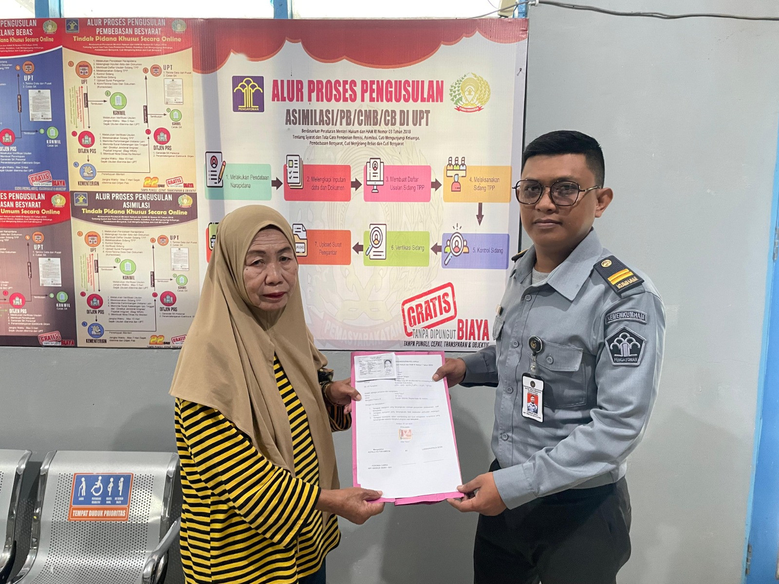 Rutan Ambon Edukasi Keluarga WBP Terkait Mekanisme Cuti Bersyarat