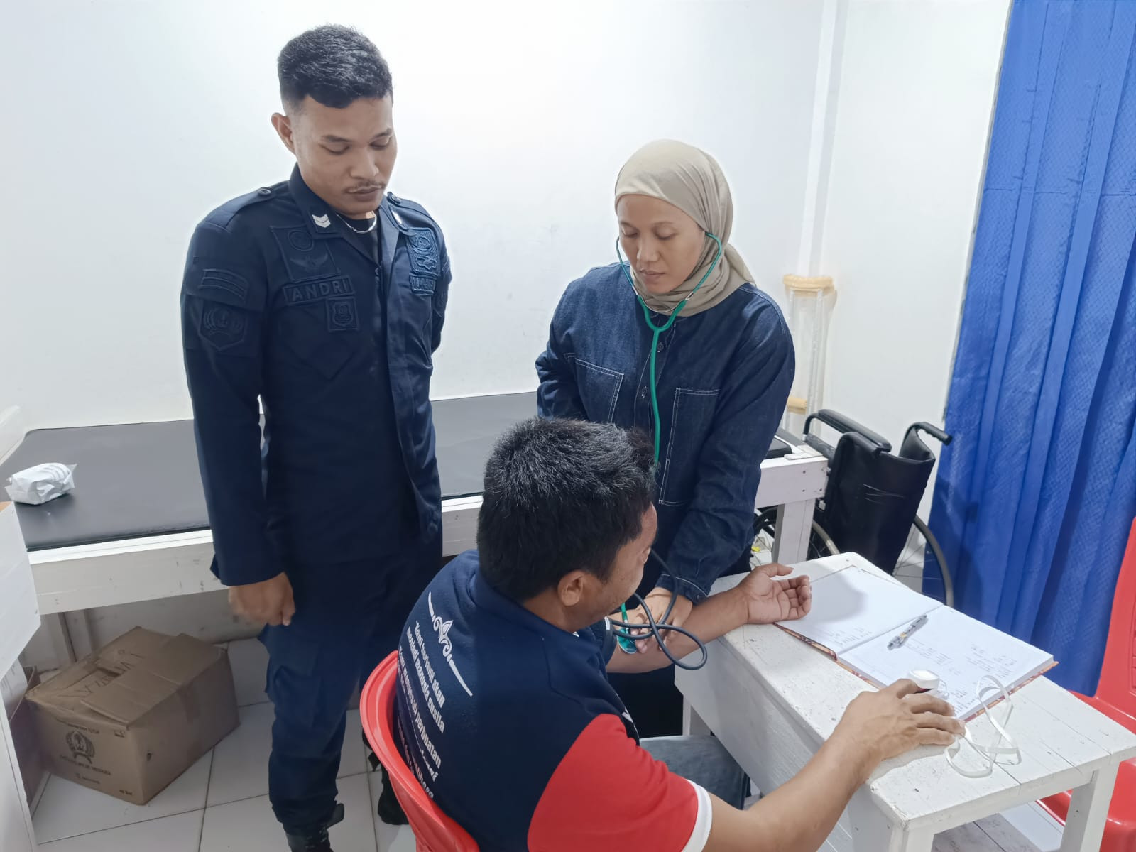 Tes Urine dan Skrining Kesehatan Warga Binaan Baru, Lapas Wahai Pastikan Bebas Narkoba