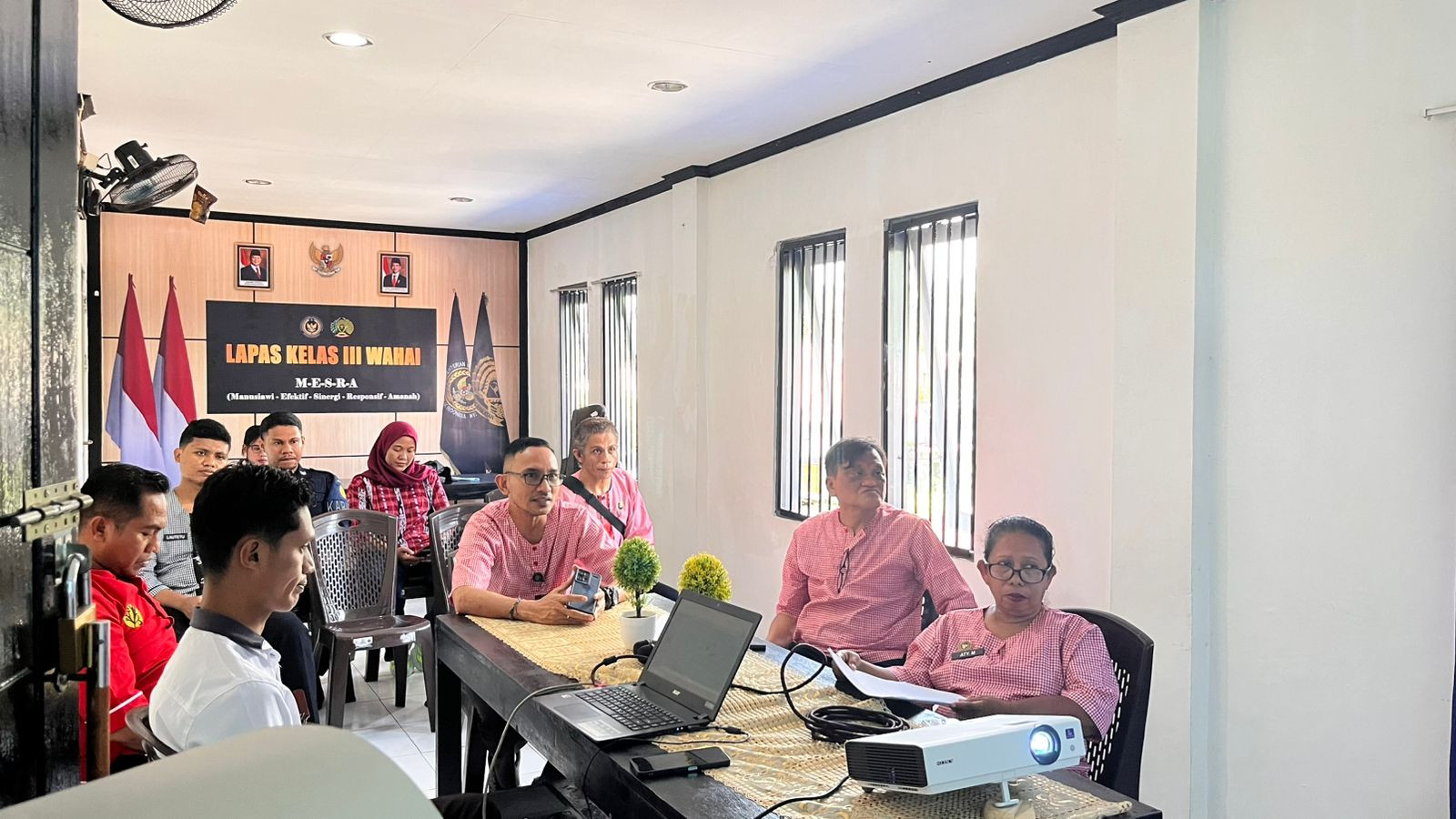 Peserta Magang Lapas Wahai Hadirkan Inovasi PINTER dan Kader Duta Sehat
