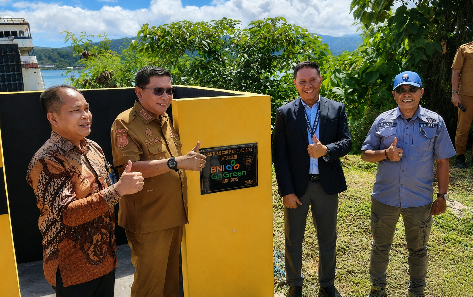 Pemkot Ambon dan BNI Resmikan 10 TPS, Perkuat Sistem Pengelolaan Sampah