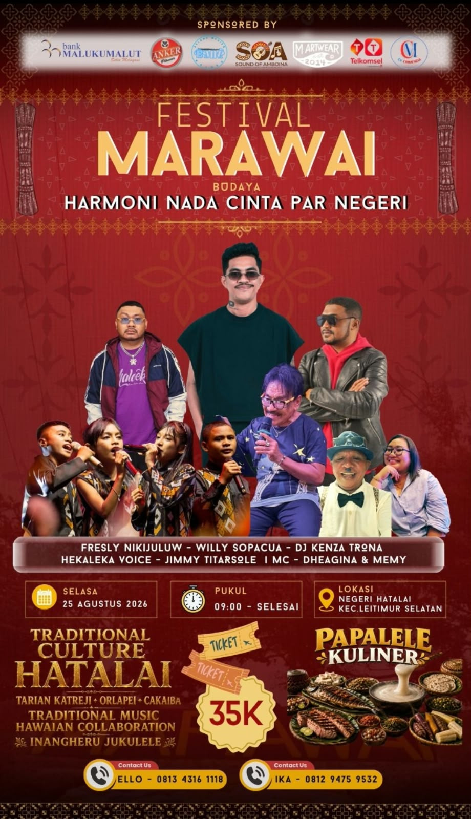Festival Marawai Jadi Upaya Hidupkan Sejarah dan Potensi Ekonomi Negeri Hatalai