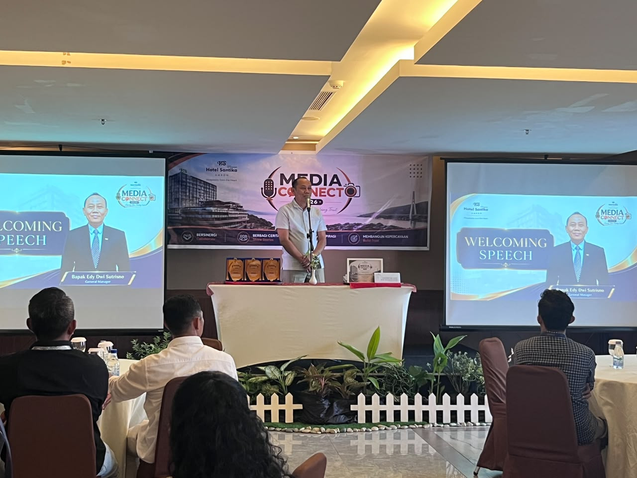 GM Hotel Santika Premiere Ambon Ajak Media Perkuat Kolaborasi dan Bangun Kepercayaan Publik