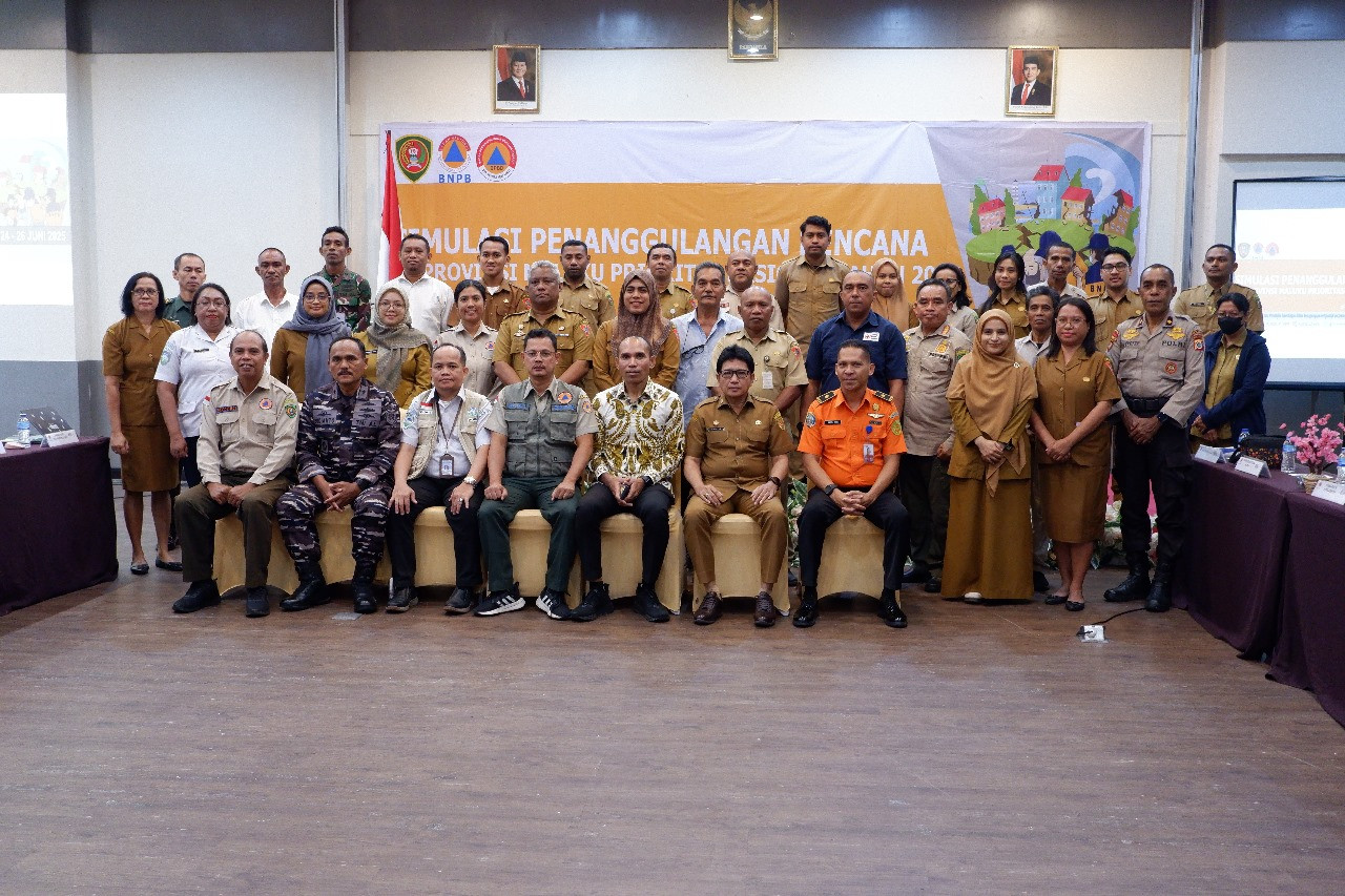 Sekda Maluku Buka Kegiatan Simulasi Penanggaulangan Bencana