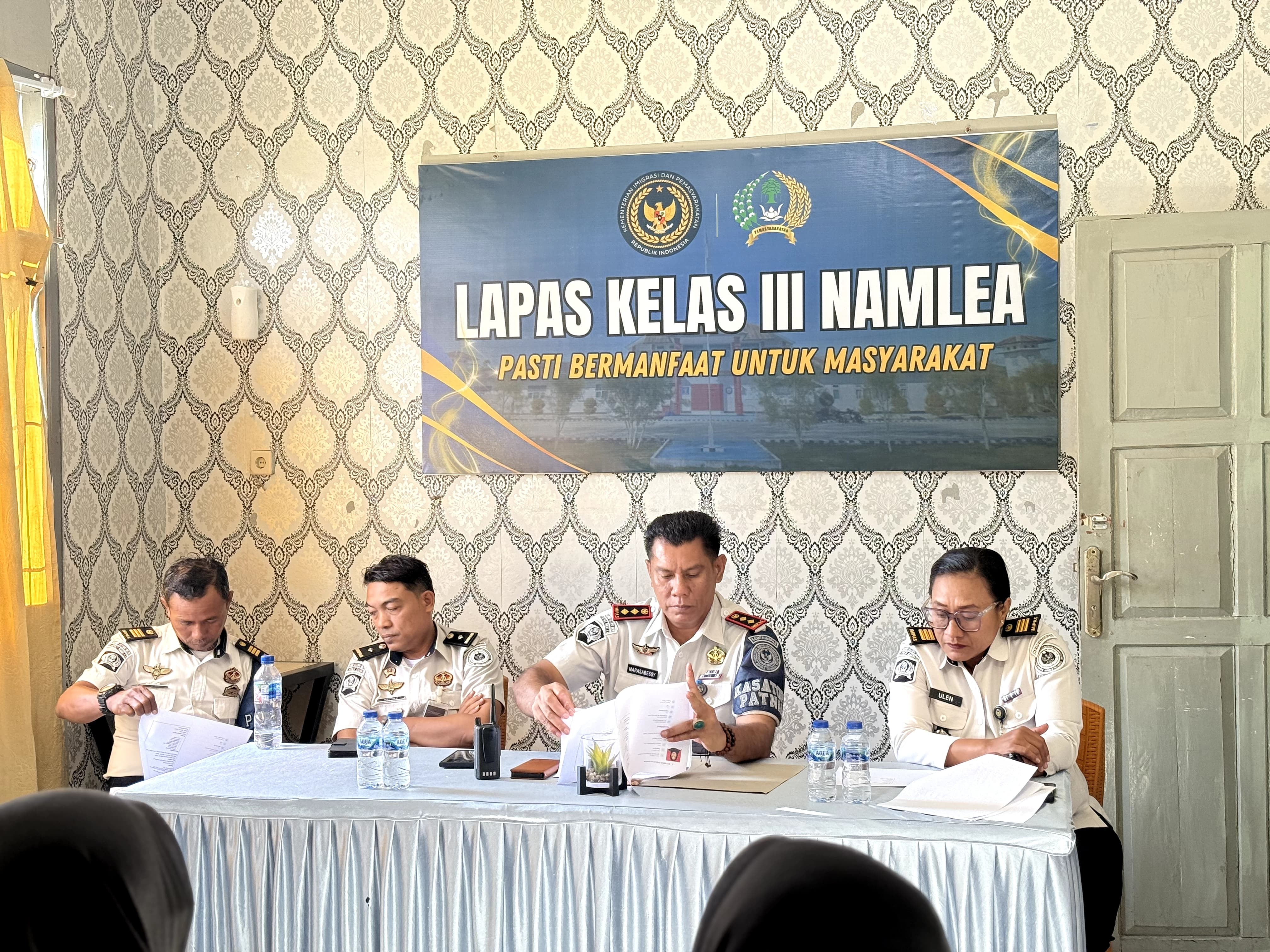 Lapas Namlea Sambut 7 Peserta Magang Nasional, Siap Bekali Pengalaman Kerja Selama 6 Bulan