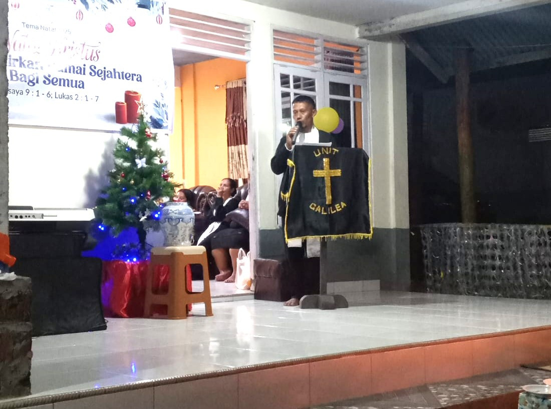Natal Kristus Hadirkan Damai,Jemaat Nusaniwe Eri di Dorong Jadi Ruang Kasih dan Kesaksian