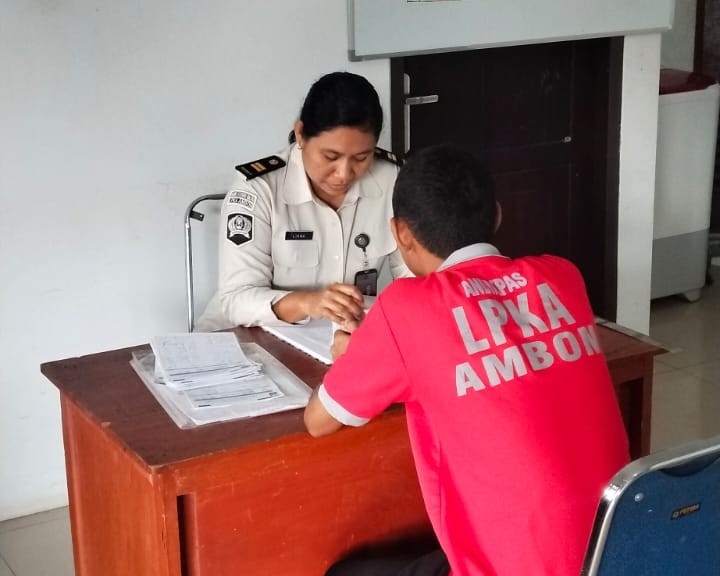 LPKA Ambon Perkuat Layanan Kesehatan Anak Binaan di Tengah Cuaca Buruk