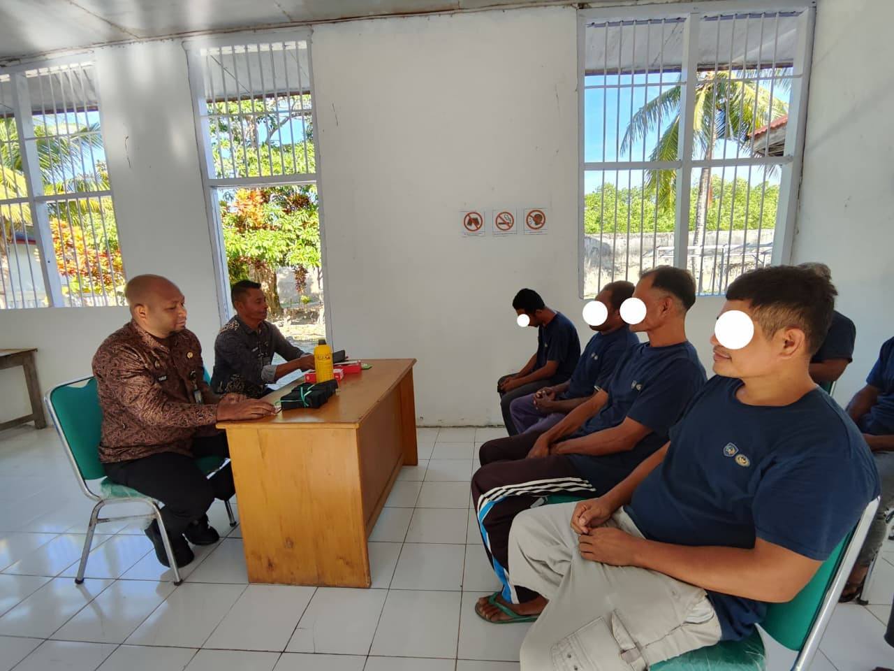 Lapas Geser Perkuat Pembinaan dan Pengawasan Melalui Wartelsuspas serta Budidaya Pakcoi