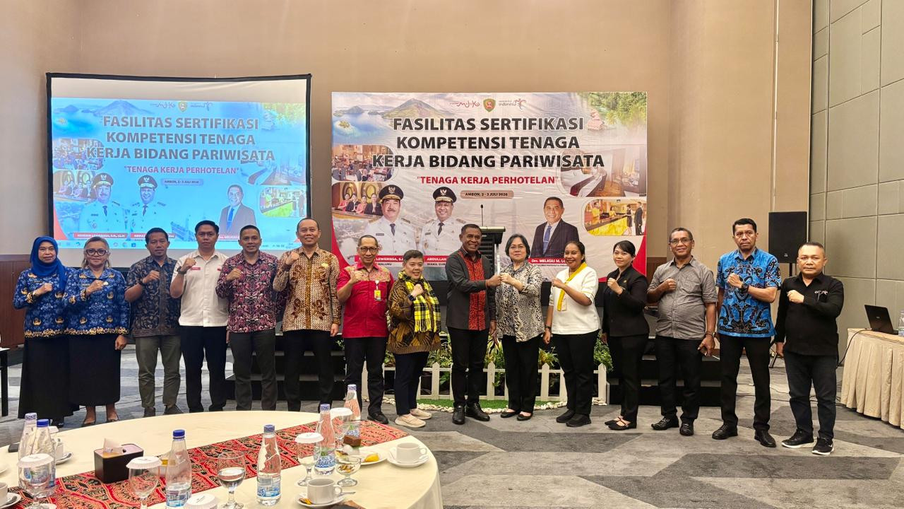 Hotel Santika Premiere Ambon Perkuat Kompetensi SDM Lewat Sertifikasi Profesi Perhotelan