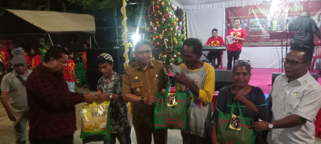 Pemkot Ambon Tegaskan Kepedulian Sosial dalam Perayaan Natal Jamahan Kasih