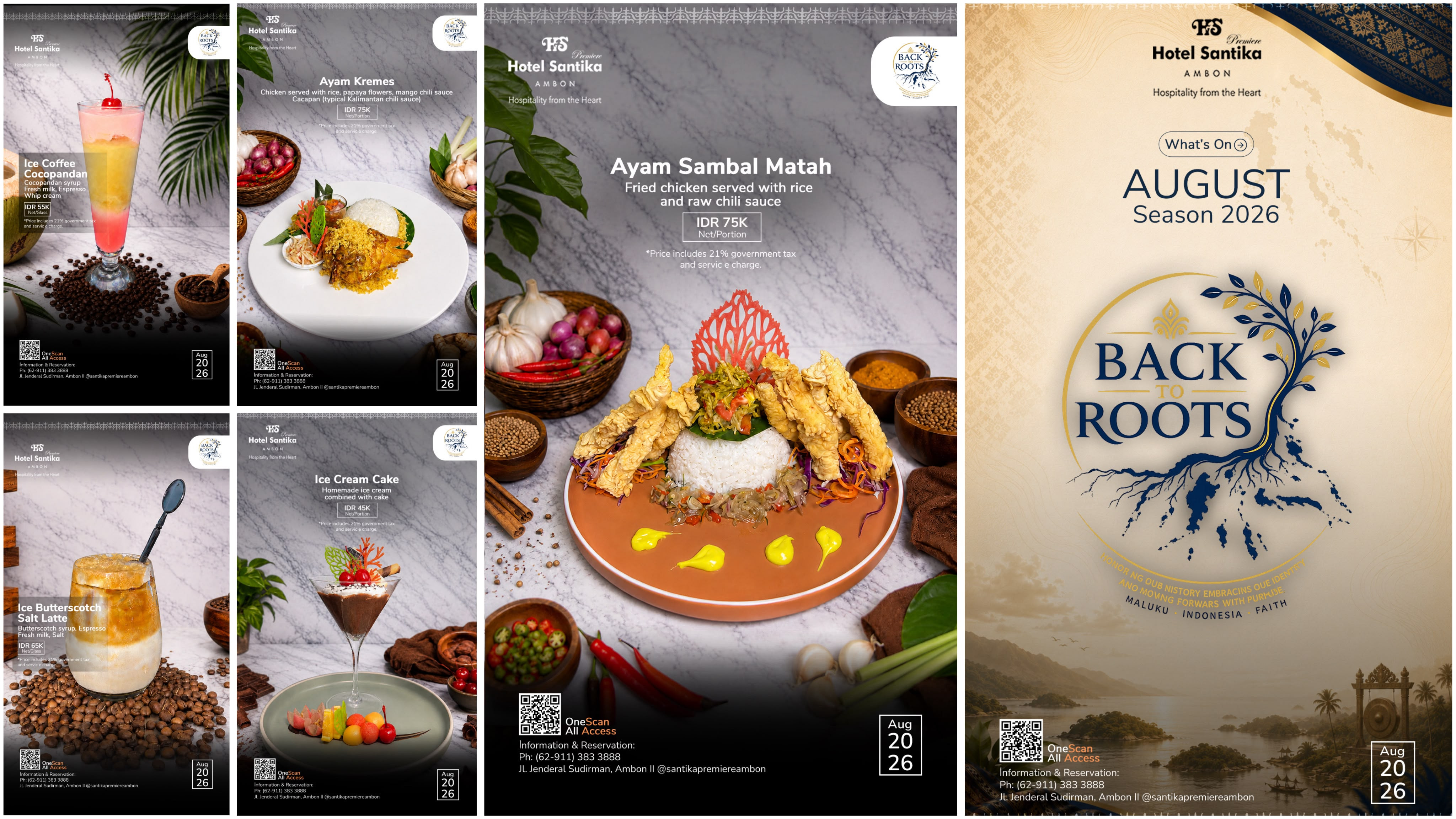 Sambut Bulan Kemerdekaan, Hotel Santika Premiere Ambon Hadirkan Konsep "Back to Roots"