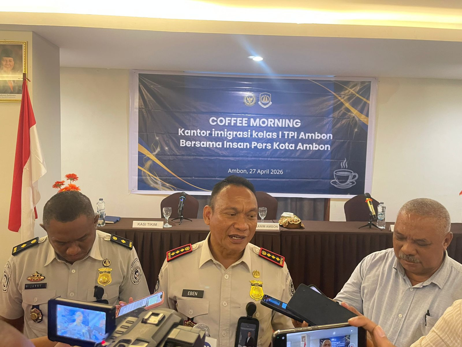 Keterbukaan Informasi, Imigrasi Ambon Gandeng Insan Pers