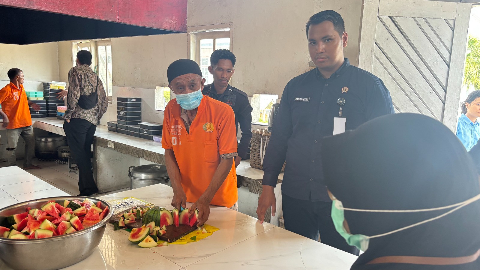 Dinkes Buru Temukan Empat Poin Perbaikan di Dapur Lapas Namlea
