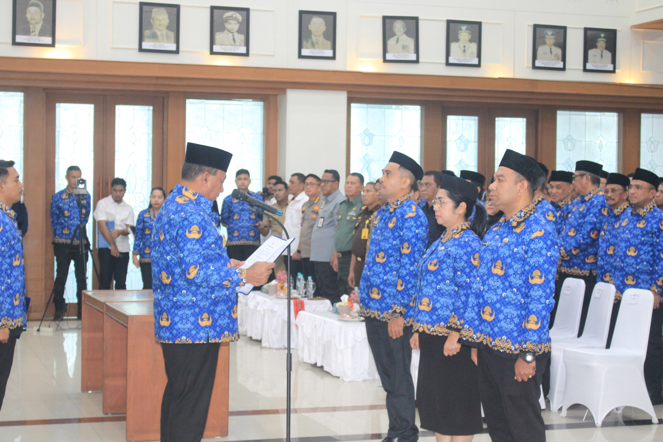 636 ASN P3K Dilantik,  Wagub Berharap  Atensi Khusus BKN RI Terhadap Sisa Formasi