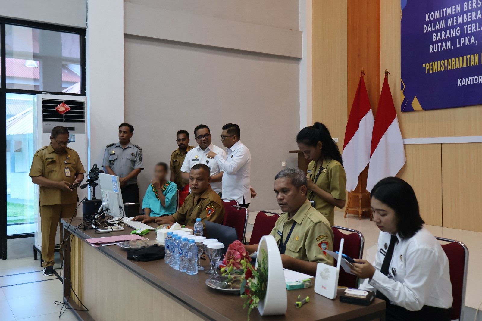 LPKA Ambon dan Disdukcapil Kota Ambon Permudah Anak Binaan Miliki Identitas Kependudukan