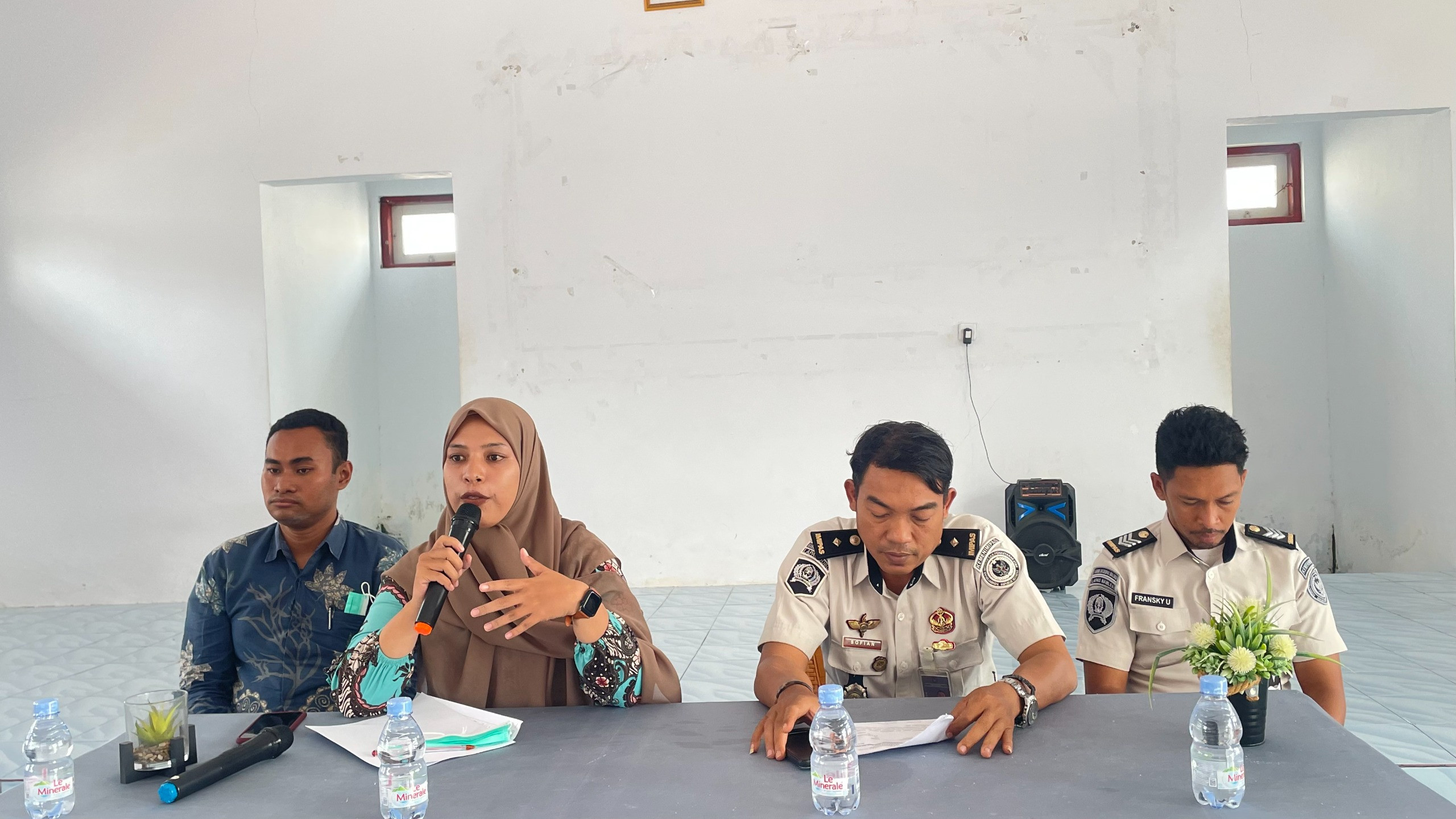 Lapas Kelas III Namlea Bersinergi dengan Puskesmas Sawa,Deteksi Penyakit Menular Bagi Warga Binaan