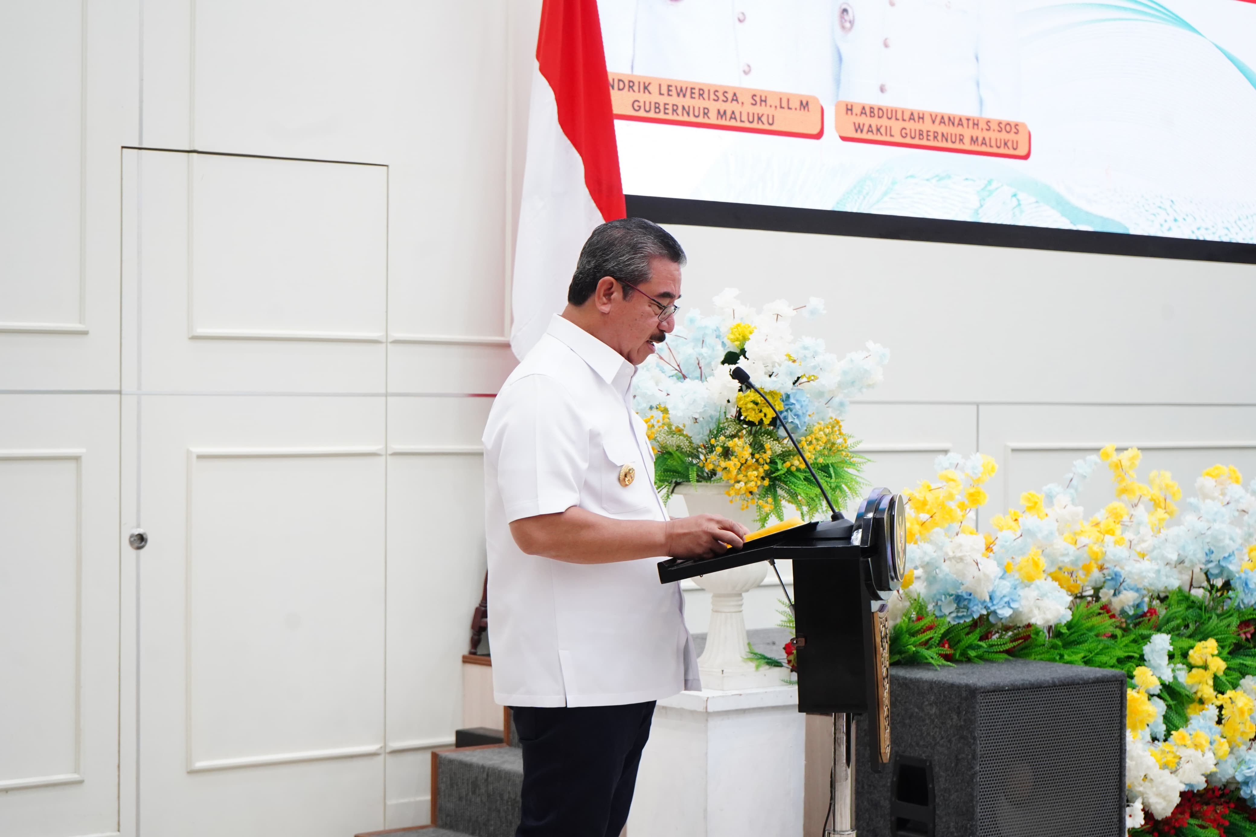 Gubernur Maluku Hadiri Pelantikan KORMI Maluku 2026–2031, Dorong Masyarakat Hidup Sehat dan Bugar