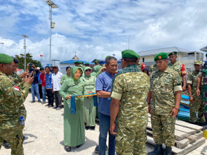 Kalapas Geser Hadiri Penyambutan Danramil Baru, Perkuat Sinergi Keamanan di Seram Timur