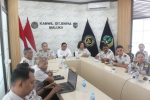 Kanwil Ditjenpas Maluku Perkuat Kesiapsiagaan Bencana dan Keamanan UPT